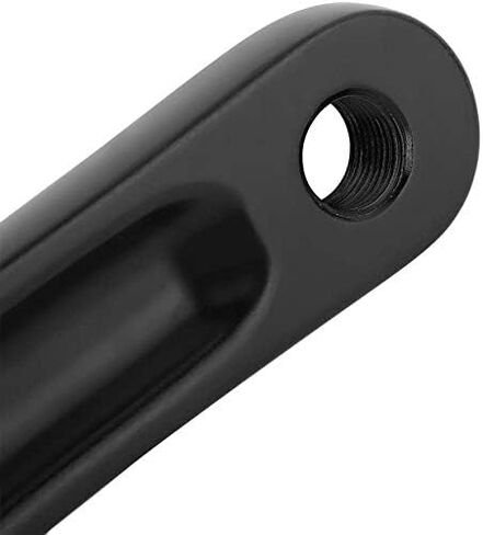 Bicycle Crank Arm,Bike Crank Left Arm,170mm Aluminium Alloy Crank Arm Set Bike Crank Arm Replacement for Mountain Bike Road Bike,Horizontal Square Hole (Black, Square Hole) in Saudi Arabia
