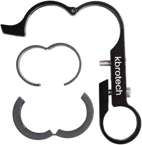 Bike Handlebar Extender Double Handlebar Extension Carbon Fiber Mount Holder with Aluminum Alloy Bracket Space Saver (Alloy Dblack) in Kuwait