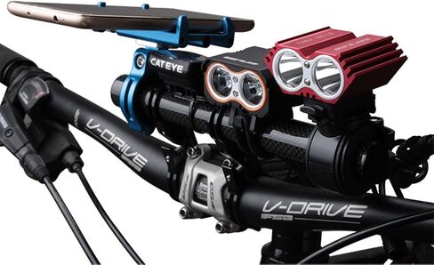 Bike Handlebar Extender Double Handlebar Extension Carbon Fiber Mount Holder with Aluminum Alloy Bracket Space Saver (Alloy Dblack) in Kuwait