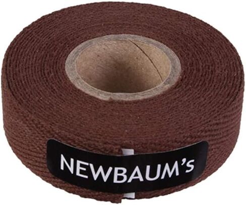 Newbaum's Cloth Bike Handlebar Tape (2 Pack), 10 ft Roll Bike Bar Grip Tape (0.75" Wide), Cotton Bar Tape Road Bike, Adhesive Back Bike Tape for Handlebars – Brown Grip Tape (20 Colors) in Saudi Arabia