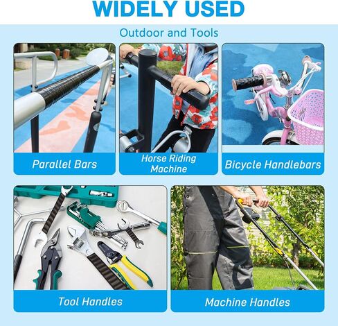 MEBMIK 2 Rolls 1IN X 10FT Grip Tape,Rubber Tape,Silicone Tape,Grip Tape for Handles,Self Fusing Silicone Tape,Grip Wrap,Handlebar Tape for Fishing Pole,Pull Up Bar,No Adhesive in Saudi Arabia