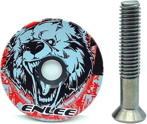 WDHHNP 1 1/8 بوصة غطاء علوي لسماعة رأس الدراجة من ألياف الكربون، غطاء سماعة رأس مخصص، جذع ومسمار من التيتانيوم لدراجة الطريق MTB. in Kuwait