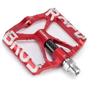 ROCKBROS Mountain Bike Pedals MTB Pedals Non-Slip Lightweight Aluminum Alloy Bicycle Pedals Sealed Bearings Bicycle Platform Pedals 9/16" BMX Road Bike Pedal