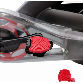 Doubleplus Pedal Converters Compatible with Peloton Bike & Bike Plus, Flat Pedals Compatible with The Bike Plus, Pedal Adapters for The Bike, Fit for Regular Shoes, Accessories for Exercise Bike
