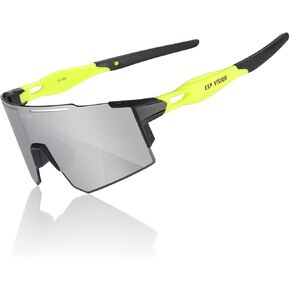 نظارات EXP VISION المستقطبة لركوب الدراجات، نظارات شمسية رياضية UV 400 لركوب الدراجات والجري والمشي لمسافات طويلة وصيد الأسماك والقيادة