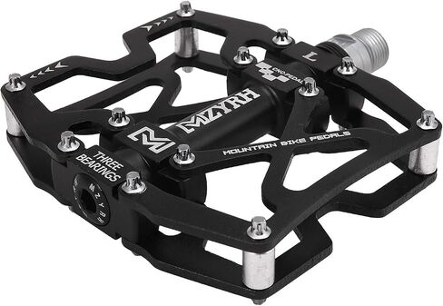 MZYRH Mountain Bike Pedals, Ultra Strong Colorful CNC Machined 9/16" Cycling Sealed 3 Bearing Pedals in Saudi Arabia