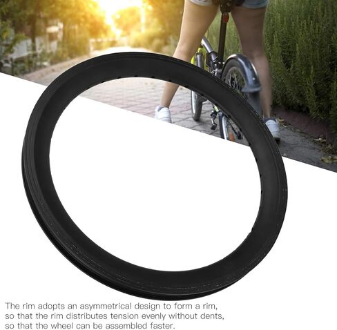 Bicycle Rims, 36 Hole Bicycle Double Layer Rims 16inch Aluminum Alloy for Mountain Folding Bike Accessory in Kuwait