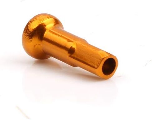 Bike Spoke Nipples Steel Spoke Nipples Mountain Bicycle Spoke Cap for 14G 40Pcs 6 * 14mm in Saudi Arabia