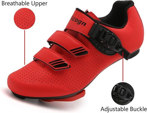 Indoor Cycling Shoes for Men Women Compatible with Peloton Bike Pre-Installed with Look Delta Cleats Outdoor Road Biking in Saudi Arabia