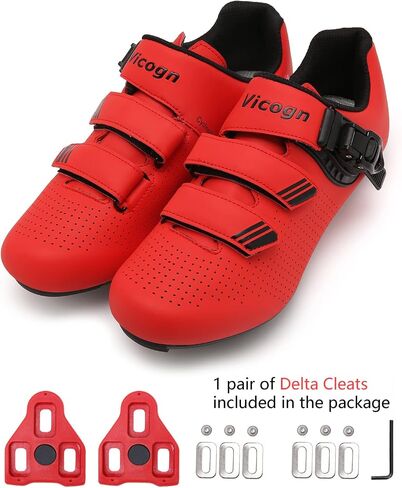 Indoor Cycling Shoes for Men Women Compatible with Peloton Bike Pre-Installed with Look Delta Cleats Outdoor Road Biking in Saudi Arabia