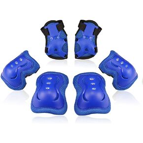 BOSONER Kids/Youth Knee Pad Elbow Pads Guards Protective Gear Set for Roller Skates Cycling BMX Bike Skateboard Inline Skatings Scooter Riding Sports