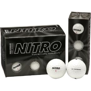 Nitro Maximum Distance Golf Ball (12-Pack) in Kuwait