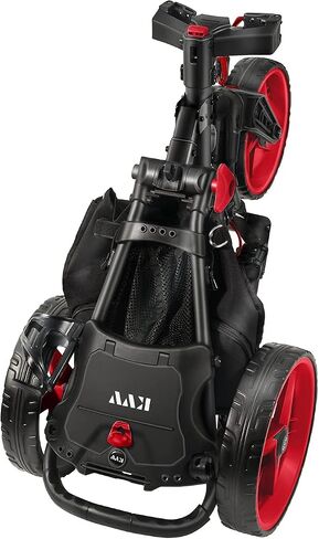 KVV 3 Wheel 360 Rotating Front Wheel Golf Push Cart Open and Close in ONE Second-Free Umbrella Holder Included in Saudi Arabia