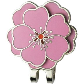 علامة كرة الجولف PINMEI Flower مع مشبك قبعة الجولف لصديقك