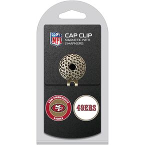 Team Golf NFL Gift Set Switchblade Divot Tool, Cap Clip, & 2 Double-Sided Enamel Ball Markers, Patented Design, Less Damage to Greens, Switchblade Mechanism