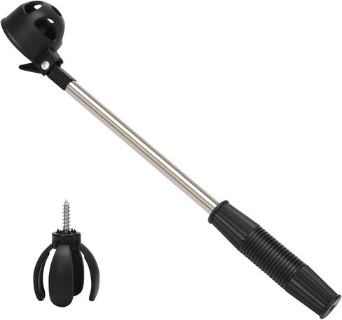 لعبة غولف كرة الجولف كولرنر - أداة استرجاع الكرة 2 في 1 - أداة جولف تلسكوبي لاسترداد الماء، كرات جولف ملتقط كرات الجولف من الفولاذ المقاوم للصدأ in Kuwait