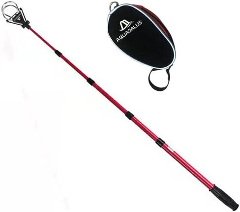 Aquadalus 15 feet Club Golf Retriever for Water, Telescopic Retriever with Headcover, Stainless Telescopic Extendable Golf Ball Retriever in Saudi Arabia
