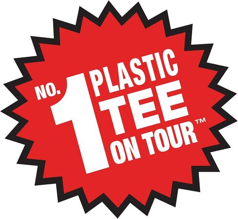 Pride Professional Tee System Plastic Golf Tees (Pack of 50), 40 Count 3-1/4-Inch + 10 Count 1-1/2-Inch,White in Saudi Arabia