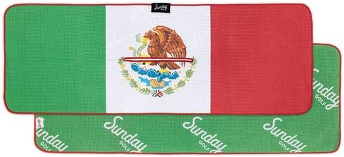 Sunday Golf Microfiber Golf Towel 14 x 40 inches| Premium Fabric | Waffle Pattern with Center Slit (Ben Hogan - Greatest Swing) in Saudi Arabia