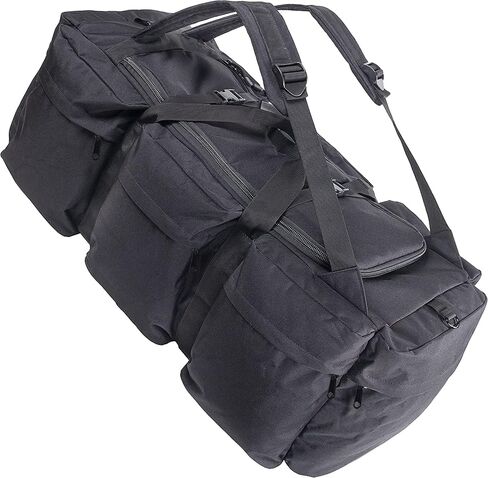 Large Military Duffle Bag, Waterproof Duffel Bag with Backpack Straps, Tactical Luggage Bag for Camping, Sports, Travel, Hiking in Saudi Arabia