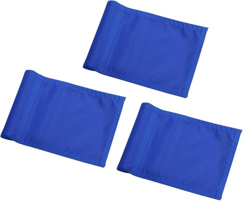 KINGTOP Solid Golf Flag All 8x6 Inch - 420D Nylon, Tube Inserted - Mini Putting Green Flags for Backyard Practice in Kuwait