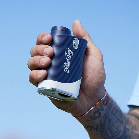 Blue Tees Golf - Series 3 Max with Laser Rangefinder with Slope Switch - 900 Yards Range, Slope Measurement, Magnetic Strip, Ambient Display, Flag Lock with Pulse Vibration, 7X Magnification in Saudi Arabia