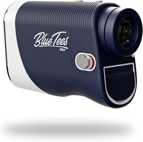 Blue Tees Golf - Series 3 Max with Laser Rangefinder with Slope Switch - 900 Yards Range, Slope Measurement, Magnetic Strip, Ambient Display, Flag Lock with Pulse Vibration, 7X Magnification in Saudi Arabia