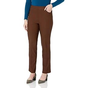 Alfred Dunner Women's Allure Slimming Missy Stretch Pants-Modern Fit