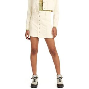 Levi's Women's A-Line Button Front Mini Skirt in Kuwait