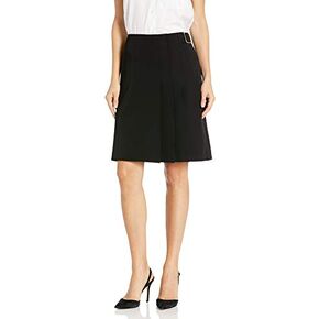 تنورة تومي هيلفيغر النسائية بطيات أمامية بإبزيم in Kuwait