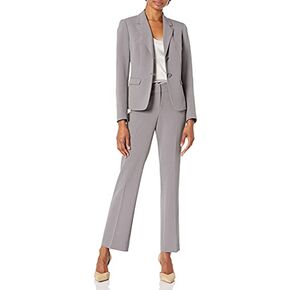 جاكيت وبنطلون من الكريب ذو ياقة بزرين من NINE WEST للسيدات in Kuwait