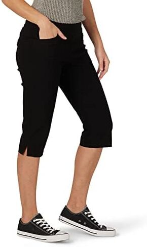 Lee Women's Petite Sculpting Mid-Rise Pull-on Vent Hem Skimmer Pant in Saudi Arabia