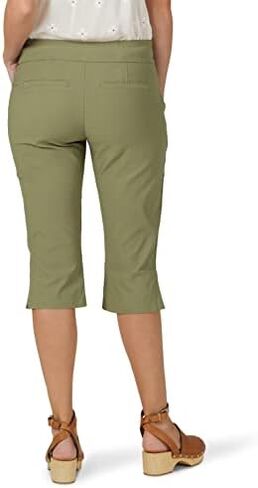 Lee Women's Petite Sculpting Mid-Rise Pull-on Vent Hem Skimmer Pant in Saudi Arabia
