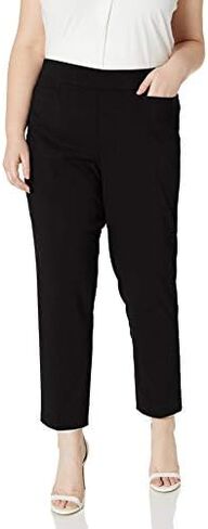 Alfred Dunner Women's Allure Slimming Plus Size Stretch Pants-Modern Fit in Saudi Arabia