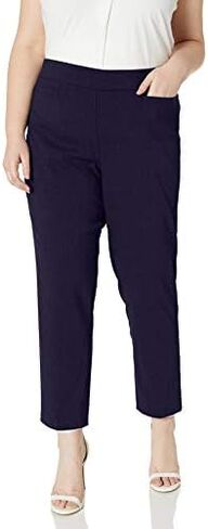 Alfred Dunner Women's Allure Slimming Plus Size Stretch Pants-Modern Fit in Saudi Arabia