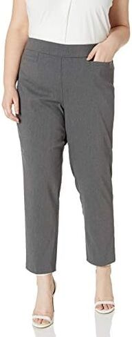 Alfred Dunner Women's Allure Slimming Plus Size Stretch Pants-Modern Fit in Saudi Arabia