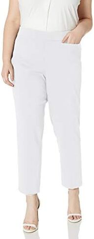 Alfred Dunner Women's Allure Slimming Plus Size Stretch Pants-Modern Fit in Saudi Arabia