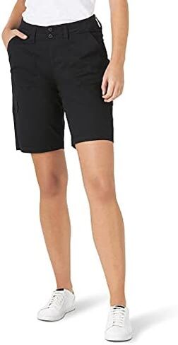 Lee Women's Missy Relaxed Fit Avey Knit Waist Cargo Bermuda Short in Saudi Arabia