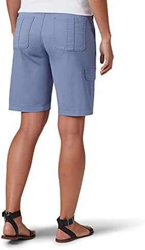 Lee Women's Missy Relaxed Fit Avey Knit Waist Cargo Bermuda Short in Saudi Arabia
