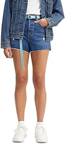 Levi's Women's Premium Ribcage Shorts in Kuwait