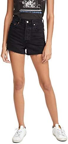 Levi's Women's Premium Ribcage Shorts in Kuwait