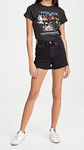 Levi's Women's Premium Ribcage Shorts in Kuwait