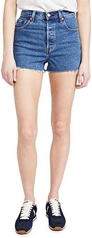 Levi's Women's Premium Ribcage Shorts in Kuwait