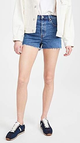 Levi's Women's Premium Ribcage Shorts in Kuwait