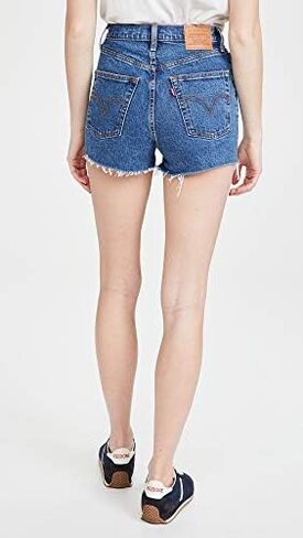 Levi's Women's Premium Ribcage Shorts in Kuwait