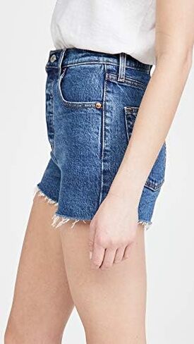 Levi's Women's Premium Ribcage Shorts in Kuwait