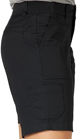 Lee Women's Flex-to-go Mid-Rise Cargo Bermuda Short in Kuwait