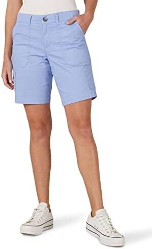 Lee Women's Flex-to-go Mid-Rise Cargo Bermuda Short in Kuwait