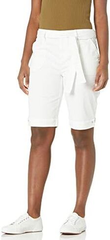 Gloria Vanderbilt Women's Chic Self Belted Bermuda Short in Kuwait