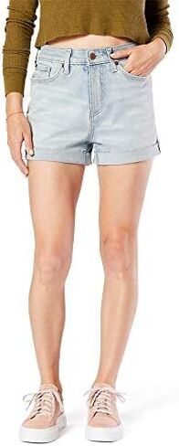 Signature by Levi Strauss & Co. Gold Label Juniors Mom Shorts in Kuwait